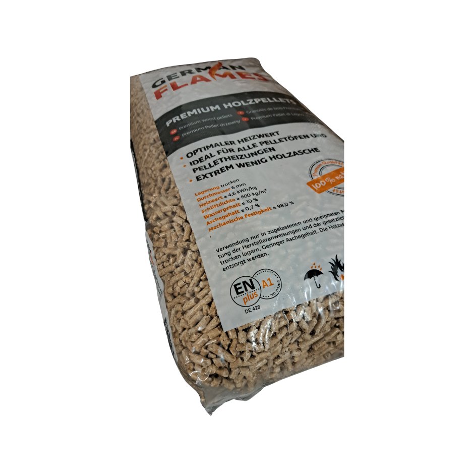 Premium Holzpellet 990 kg in 66 Sack a top 15kg Pellet ENplus A1